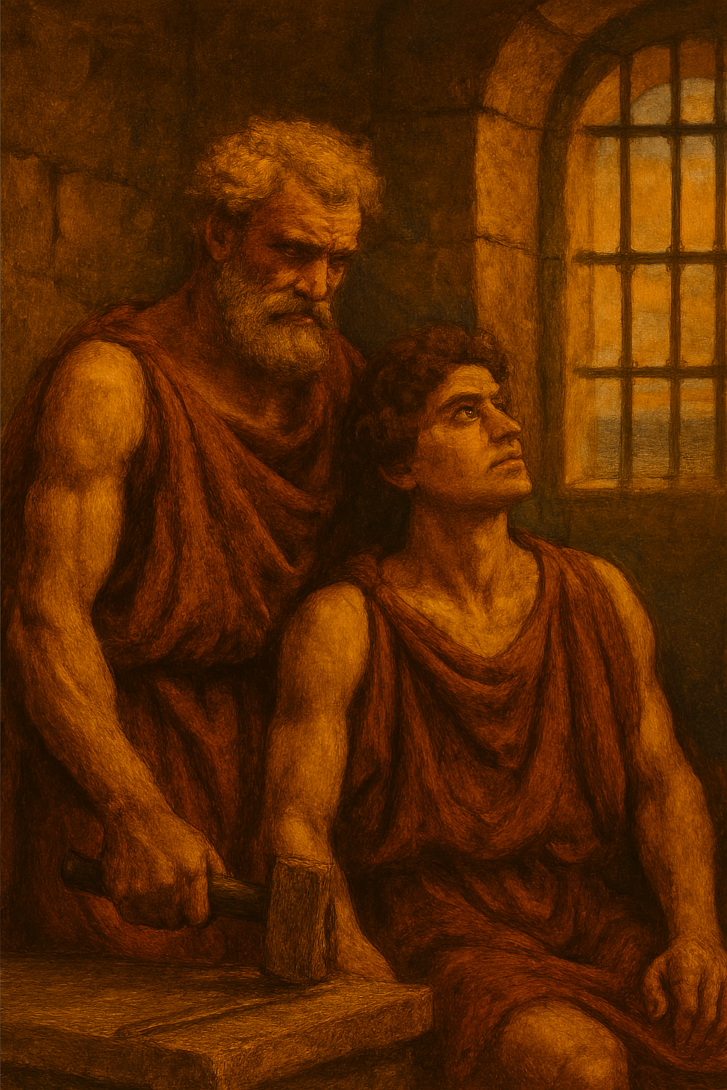 imprisoned
